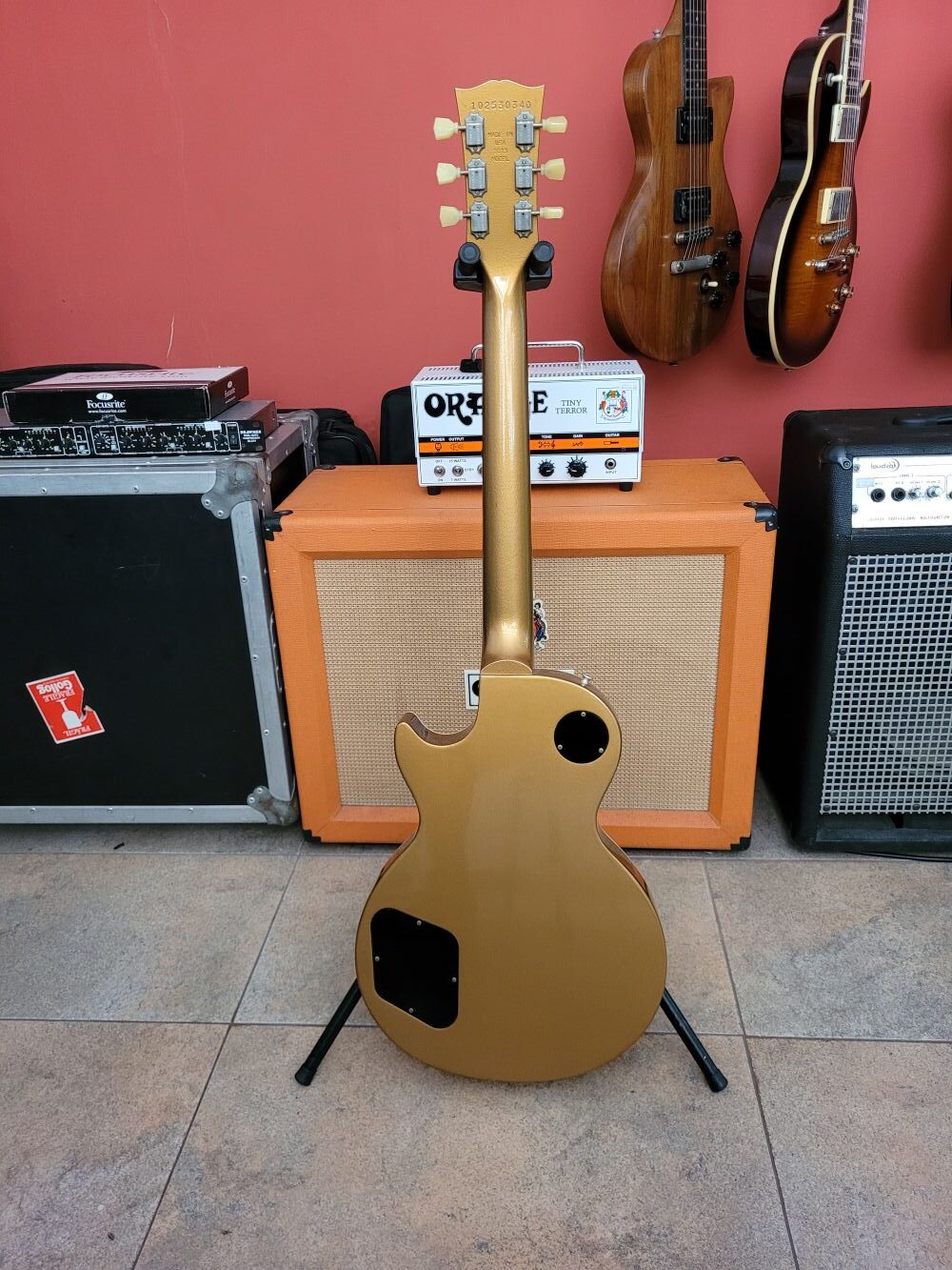 Guitarra Gibson Les Paul Standard 52 Bullion Gold – Gold Top