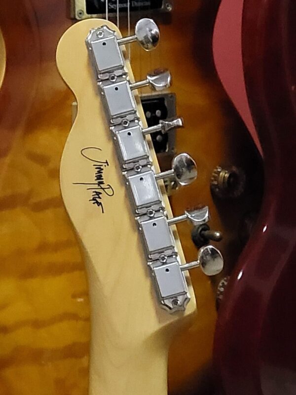 Guitarra Fender Telecaster Artist Jimmy Page Natural Dragon - Imagem 2