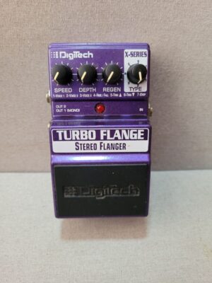 Pedal Digitech Turbo Flange Xseries Stereo Flanger