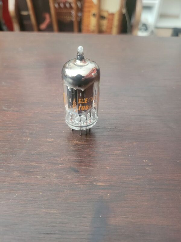 Valvula 12ax7 Vintage Electron Tube Made In Usa - Imagem 2