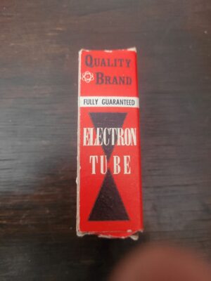 Valvula 12ax7 Vintage Electron Tube Made In Usa