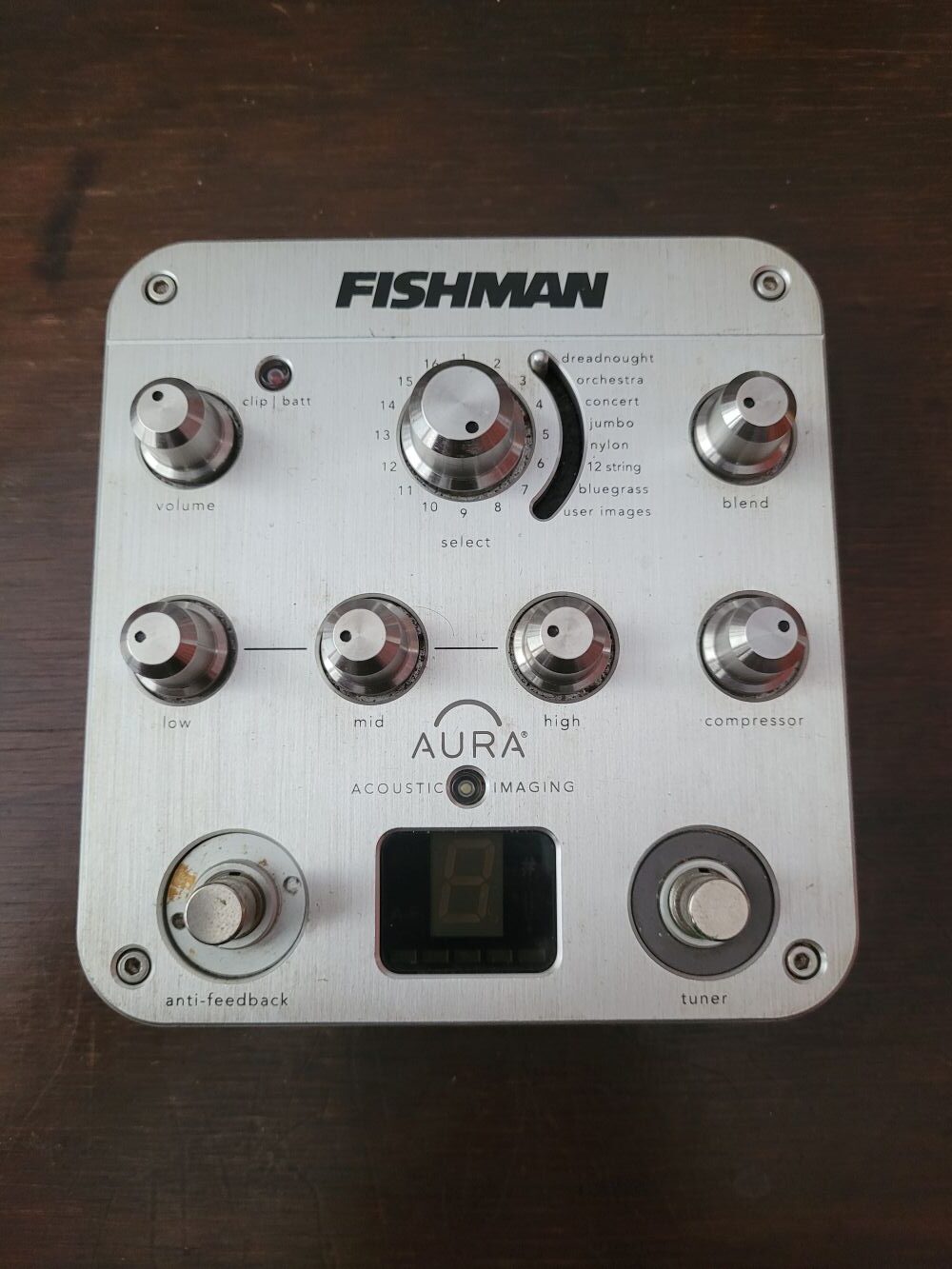 Pedal Fishman Aura Spectrum Dl