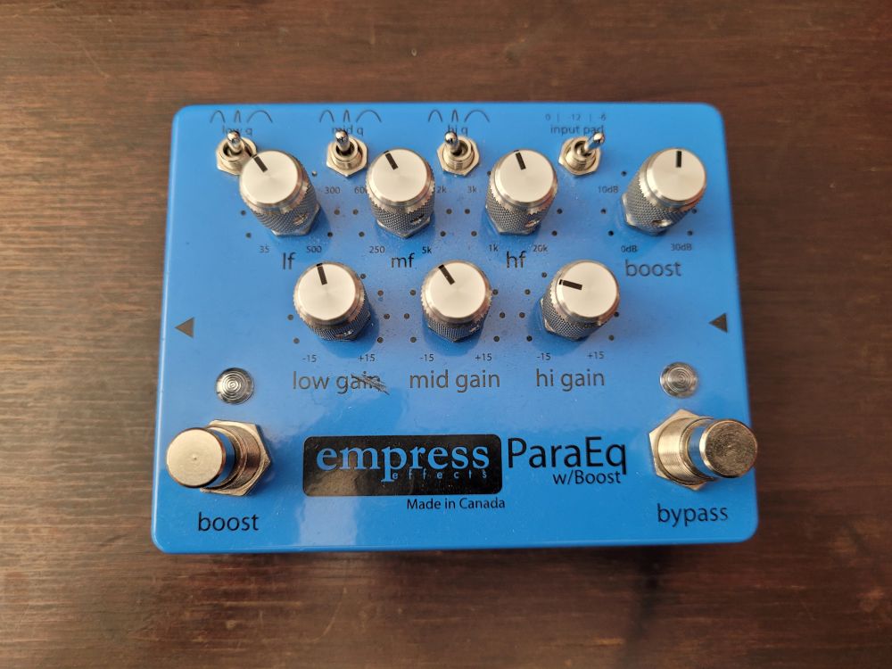 Pedal Empress Effects Paraeq W/boost - Imagem 5