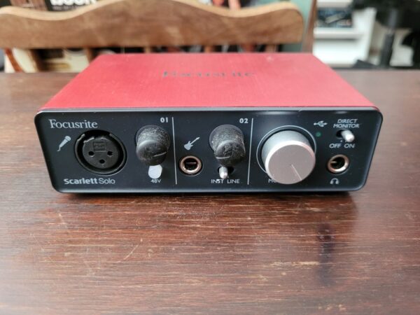 Interface De Audio Focusrite Scarlett - Imagem 5