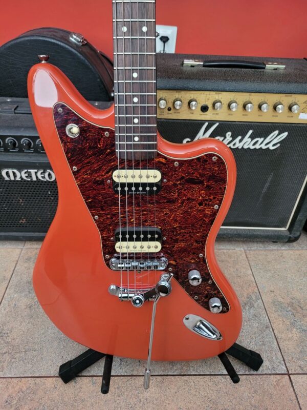 Guitarra Fender Squier Jaguar Vintage Modified Fiesta Red - Imagem 2