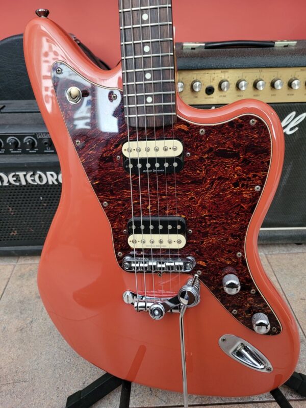 Guitarra Fender Squier Jaguar Vintage Modified Fiesta Red - Imagem 4