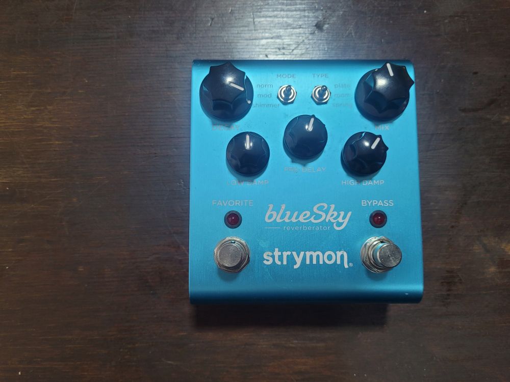 Pedal Strymon Blue Sky Reverb - Imagem 4
