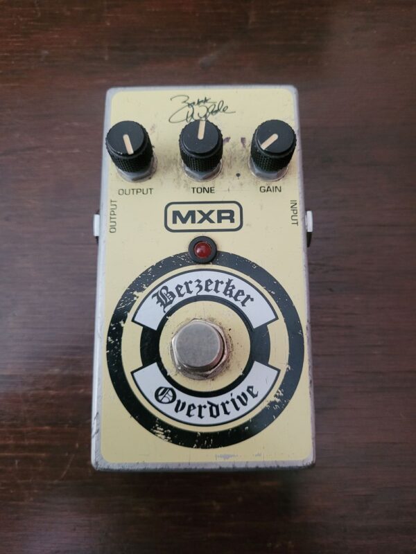 Pedal Mxr Zakk Wilde Zw44 Berzerker Overdrive