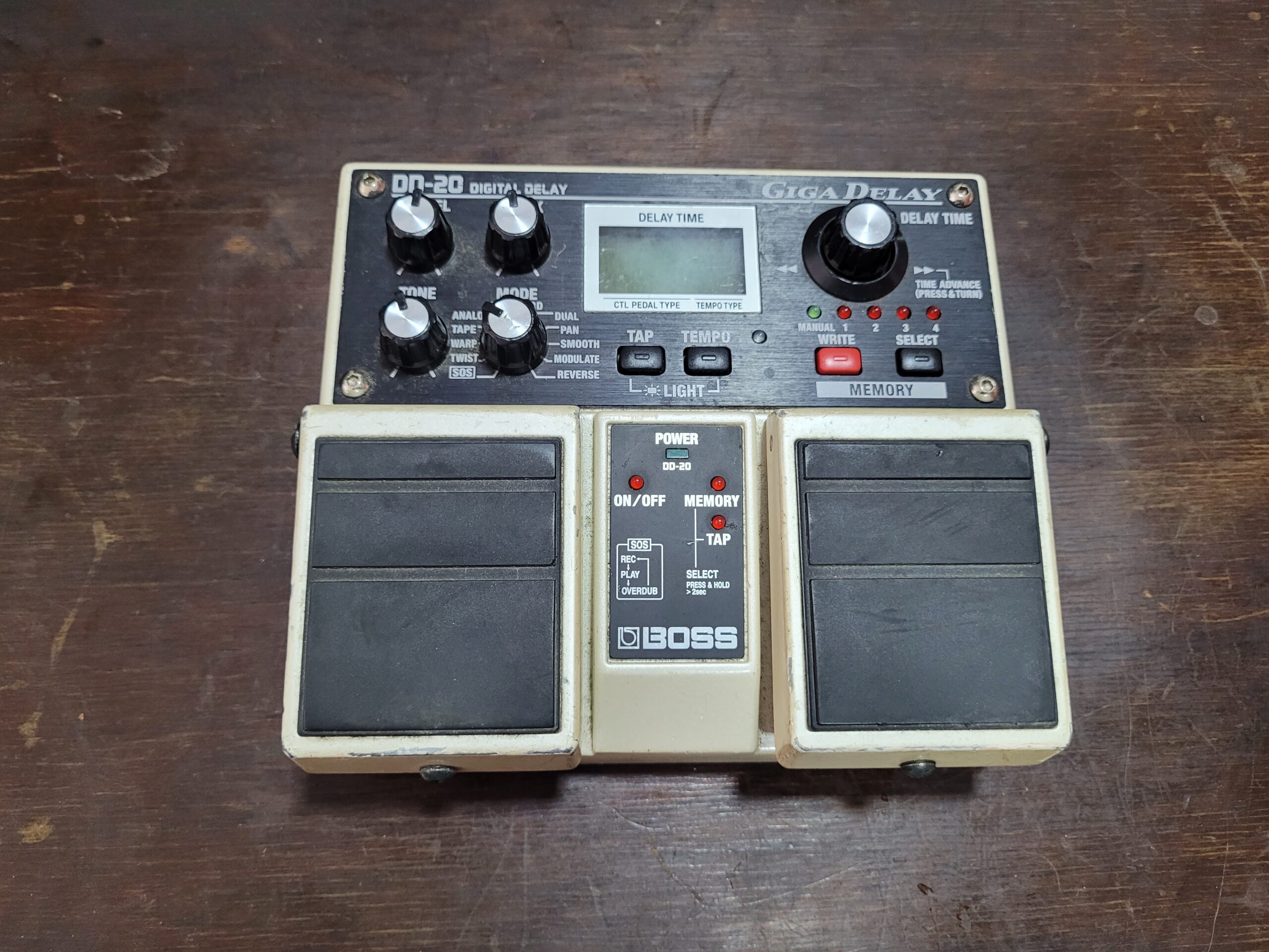 Pedal Boss Giga Delay Dd-20 - Digital Delay - Imagem 2