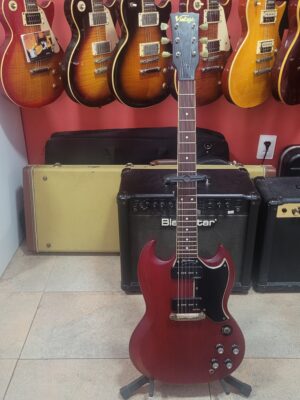 Guitarra Vintage Sg Mick Abrahams Assinature Vs6