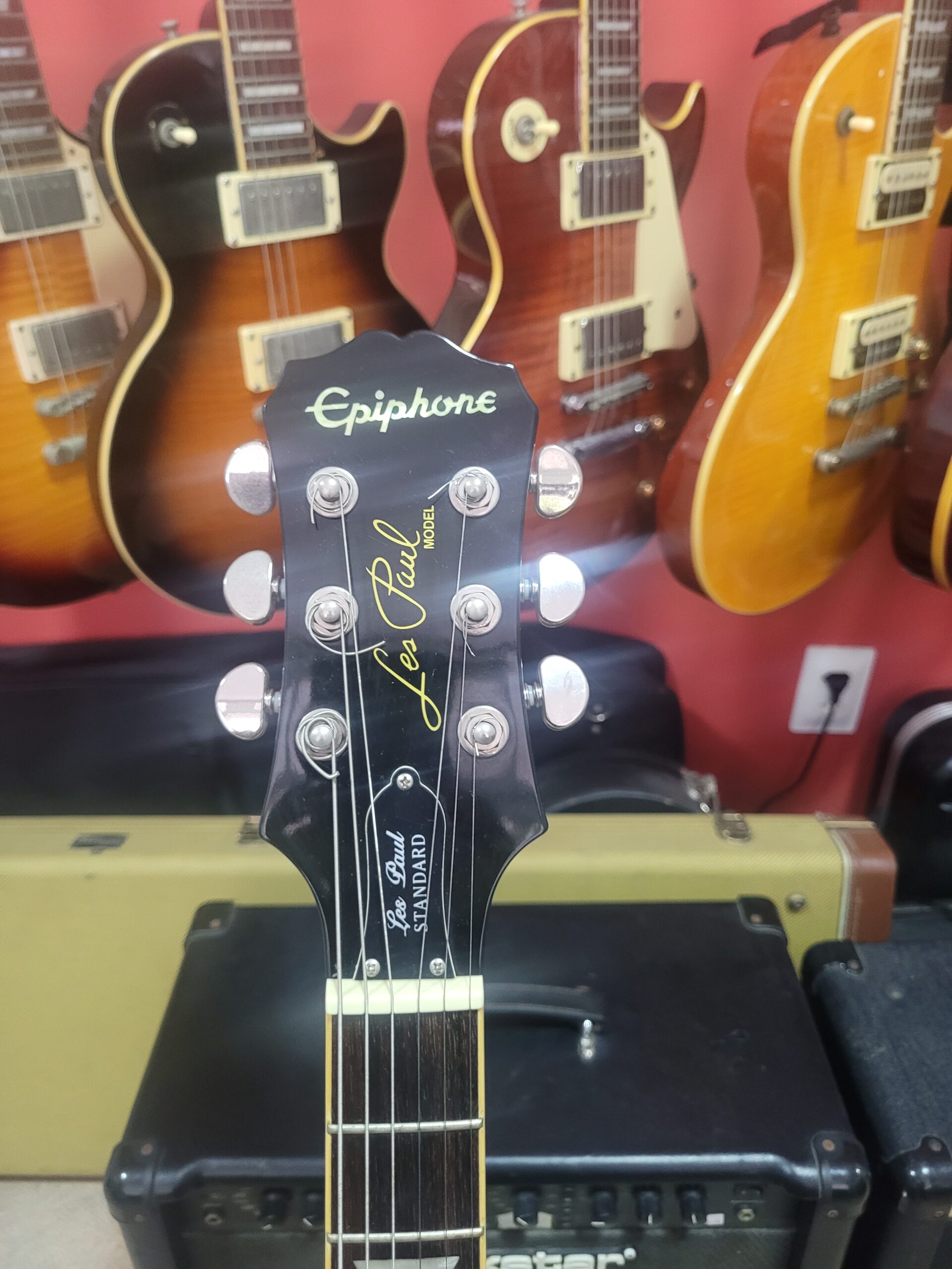 Guitarra Epiphone Les Paul Standard Ebony - Imagem 4