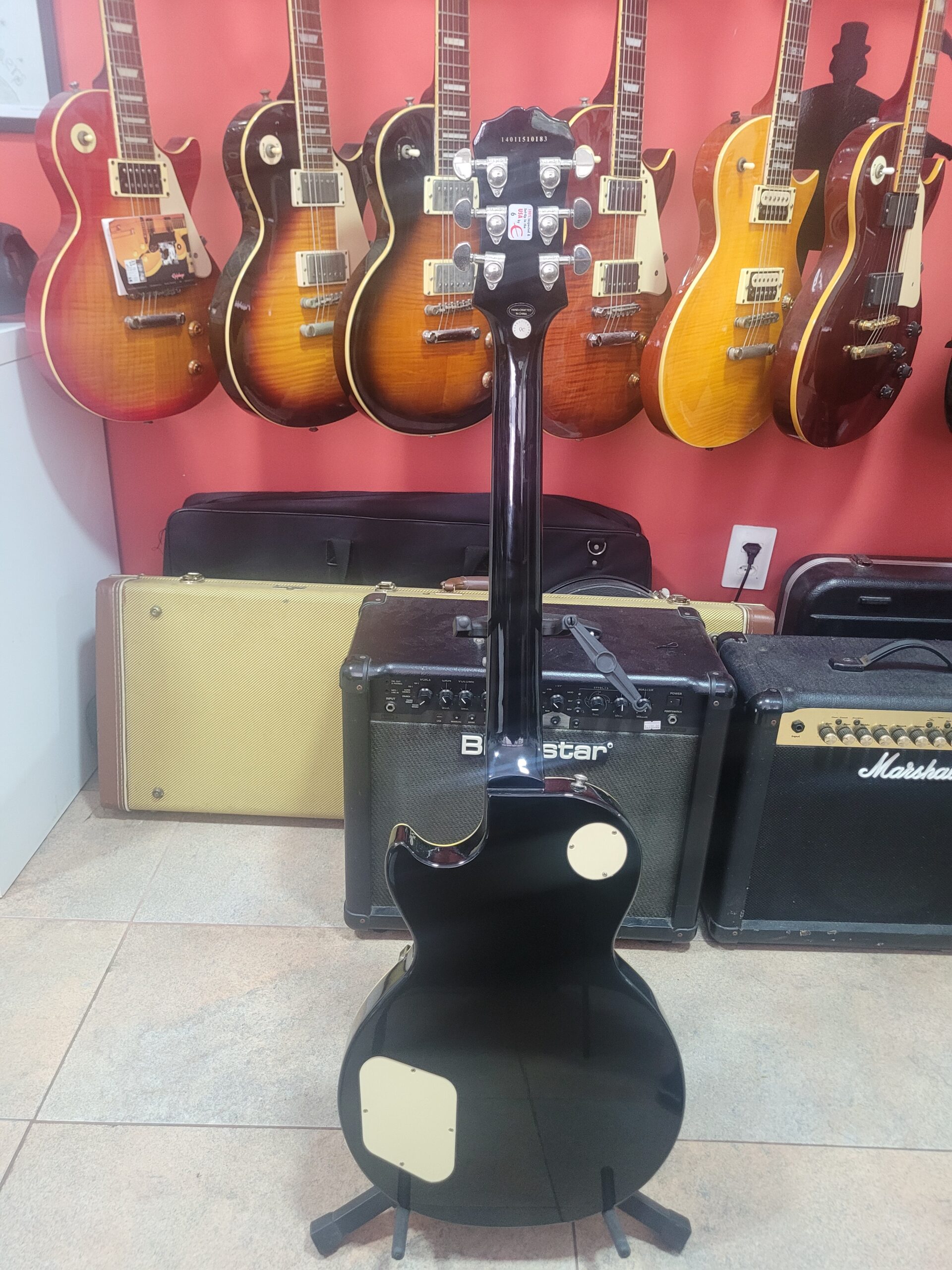 Guitarra Epiphone Les Paul Standard Ebony - Imagem 6