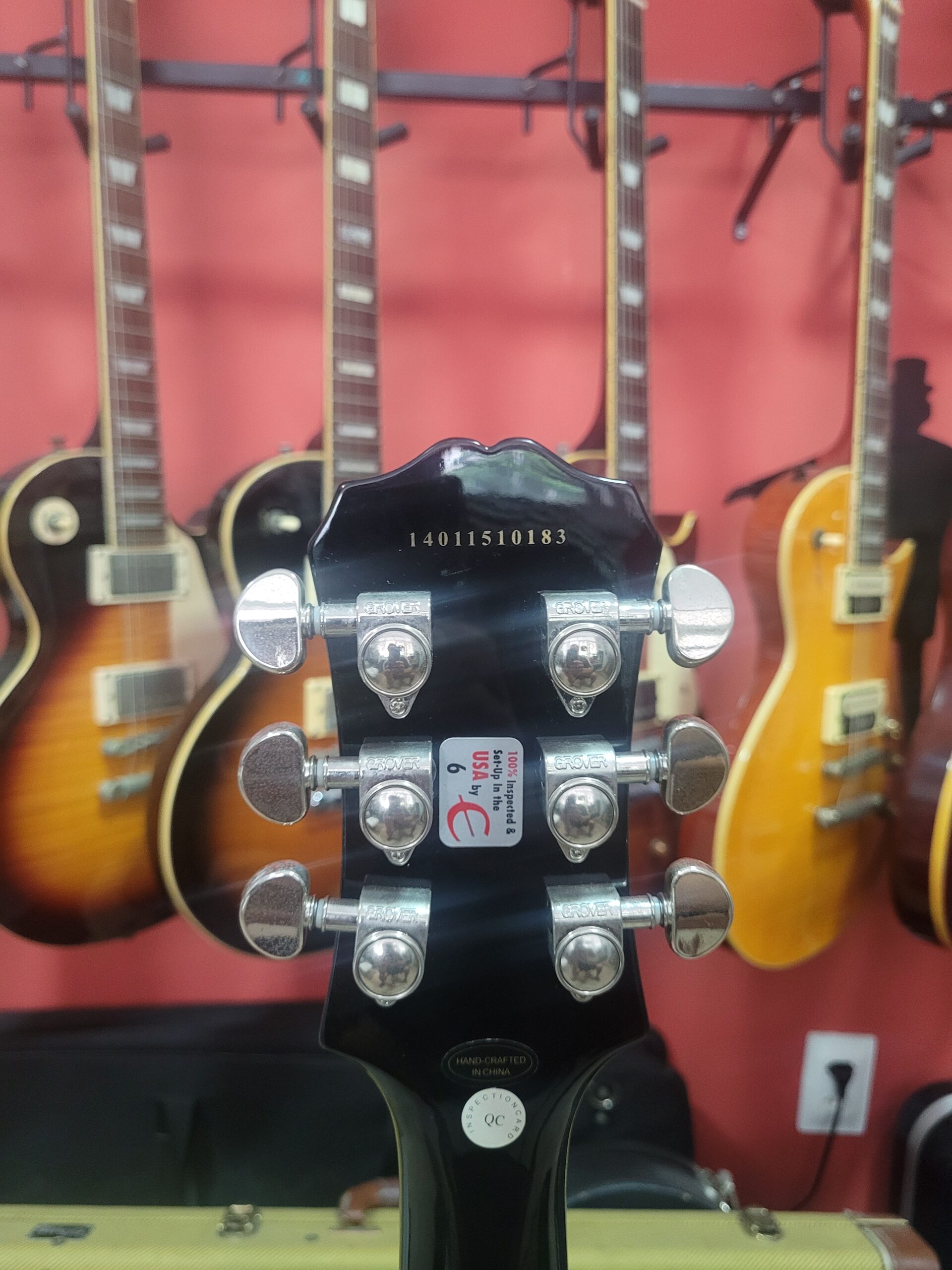 Guitarra Epiphone Les Paul Standard Ebony - Imagem 5