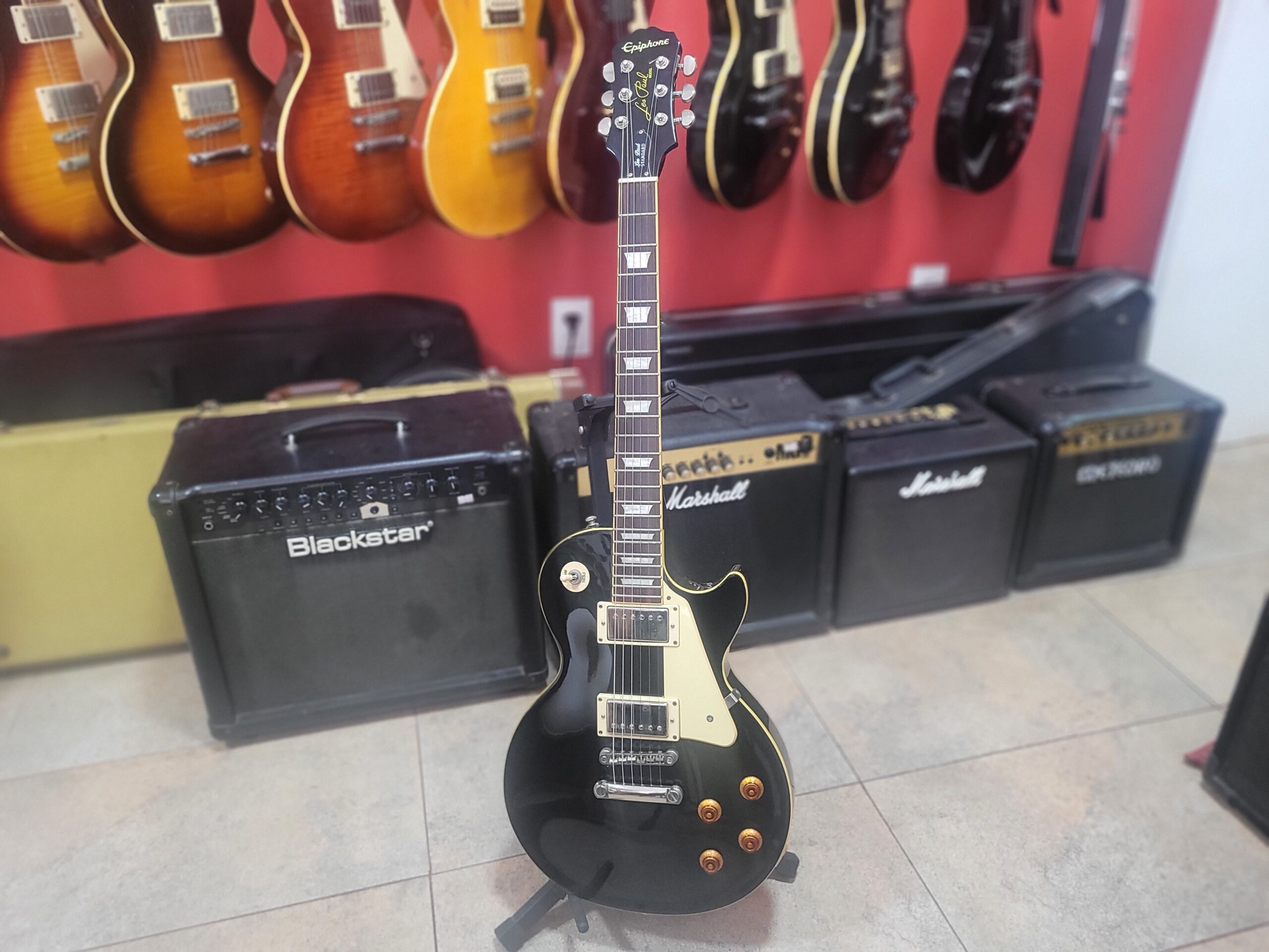 Guitarra Epiphone Les Paul Standard Ebony