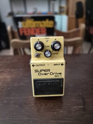 Pedal Boss Super Overdrive Sd1 Com Mod
