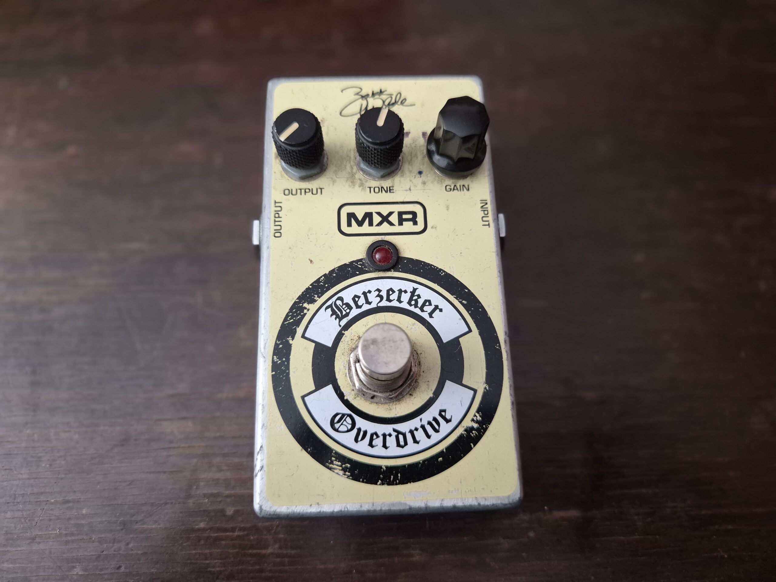 Pedal Mxr Zakk Wilde Zw44 Berzerker Overdrive - Imagem 5