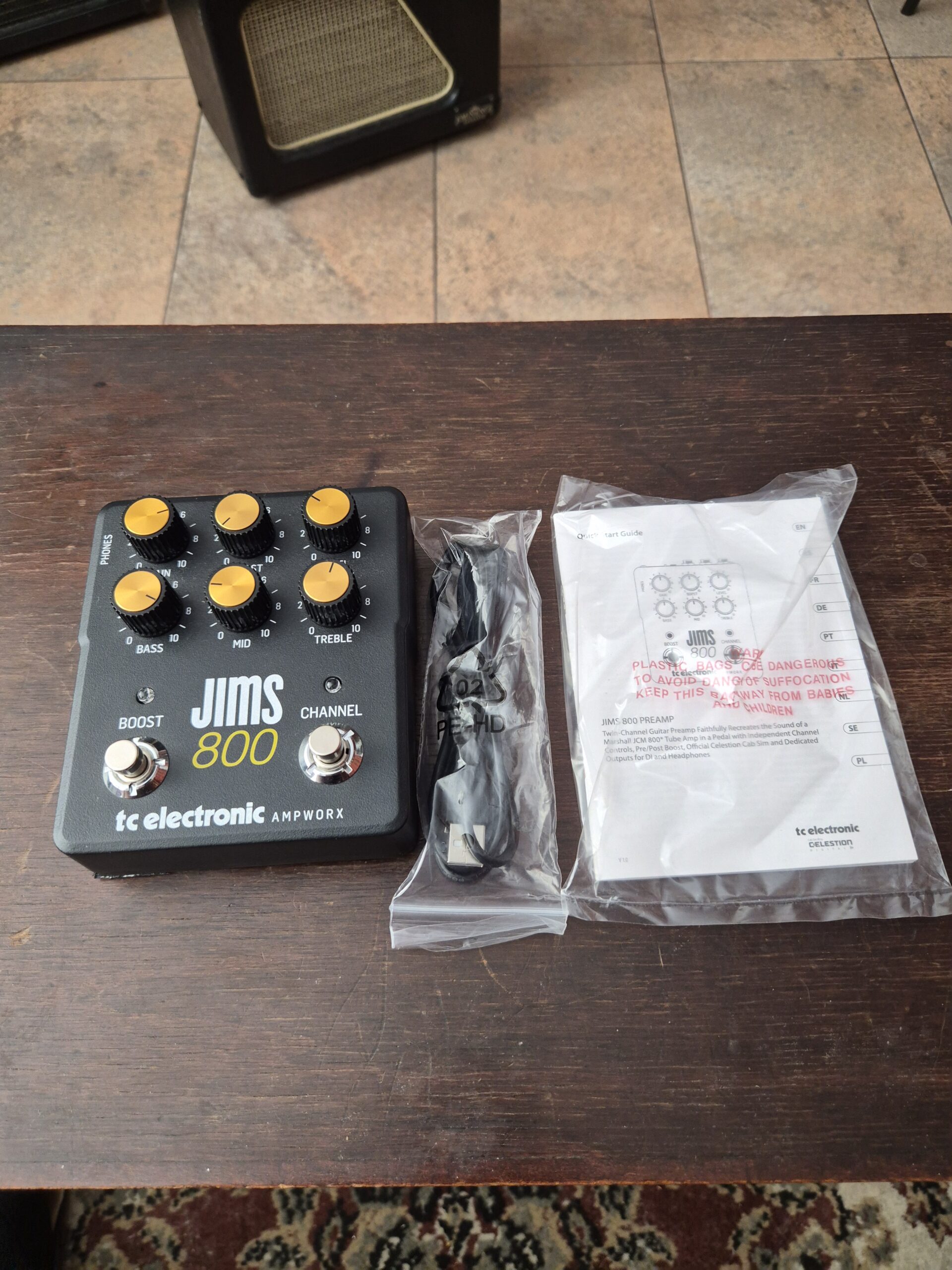Pedal Tc Eletronic Jims 800 Pre Ampl - Imagem 2